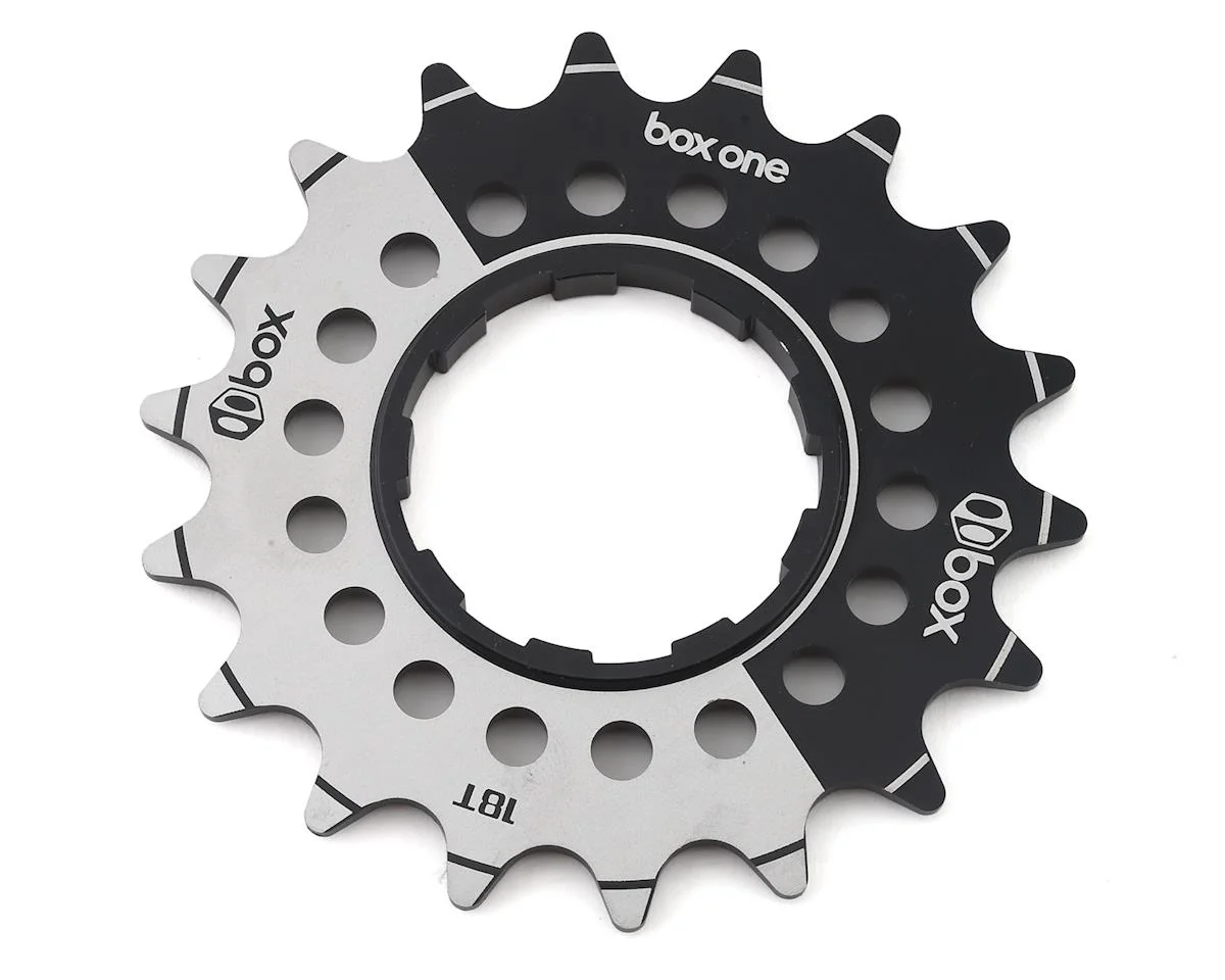 Box One Aluminum Cassette Cog (Black) (3/32") (18T)